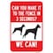 Signmission Safety Sign, 12 in Height, Aluminum, 18 in Length, 25283 A-1218-25283 - alternate 1